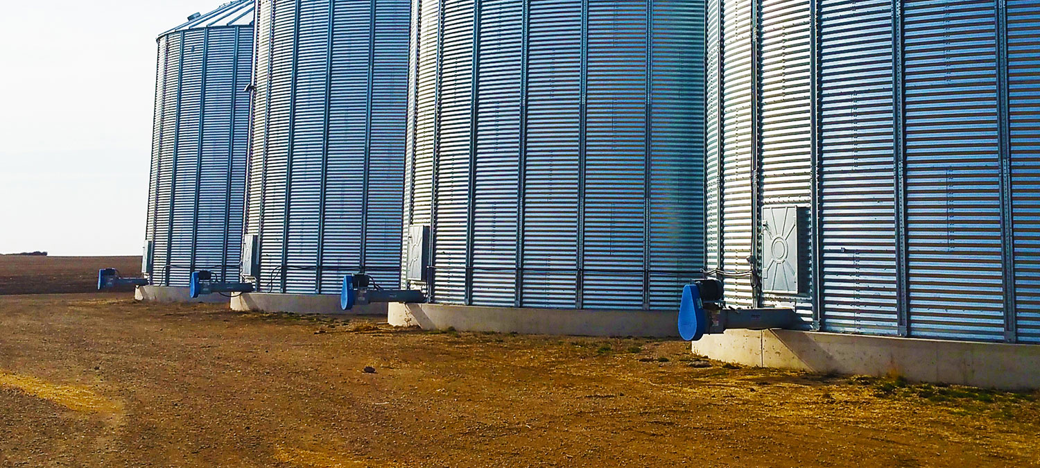 Farm Grain Bin Unloads